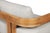 Paradiso Outdoor Solid Teak Wood Sofa - Gray Fabric For Sale In Chicago - Image 6 of 13