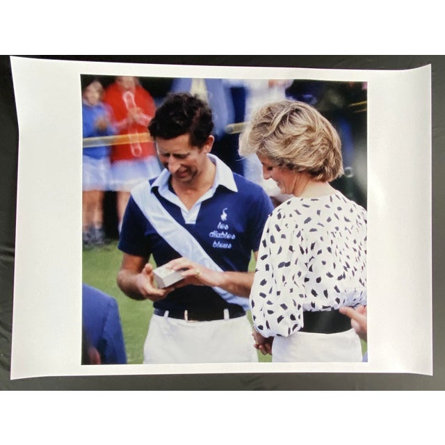 "Polo Prince" by Slim Aarons 30x30 inches unframed Getty Images C-print. August 1985, Charles, Prince of Wales, after...
