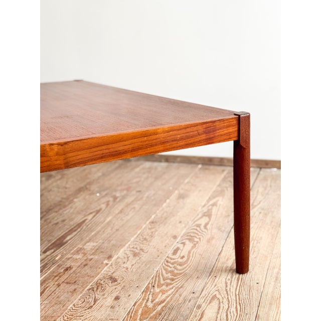 Mid-Century Modern Danish Teak Coffee Table, 1950s For Sale - Image 11 of 13