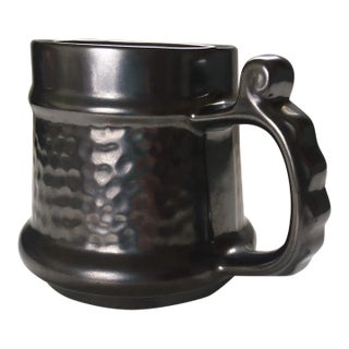 1970s Prinknash Abbey Metallic Glazed Textured Mug For Sale