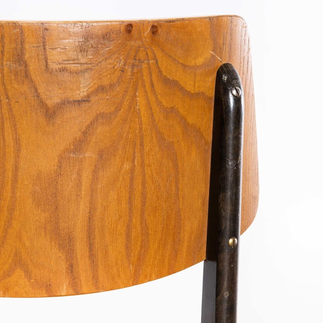 1970s Saddle Back Dining Chairs, 1970s, Set of 4 For Sale - Image 5 of 18