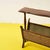 Carved Wooden Magazine Rack For Sale - Image 3 of 6