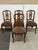 Design Plus Gallery presents a Set of Four Leopard Printed Dining Chairs with French Provincial Frames. The style of...