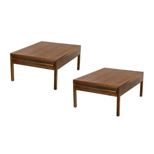 1980s Michael Taylor for Baker Furniture End Tables a Pair Chairish