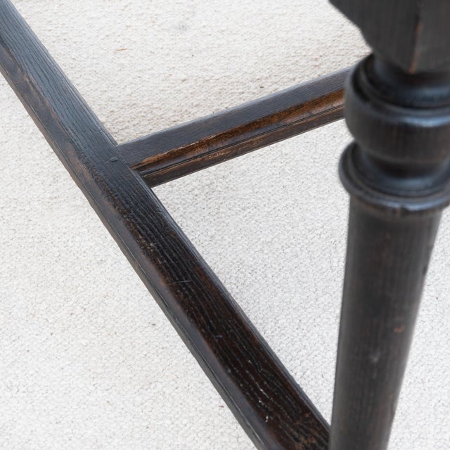 Antique French Farmhouse Table in Wood, 1900 For Sale - Image 6 of 10