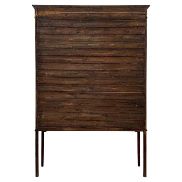 Early 20th Century Antique English Inlaid Mahogany Display Cabinet For Sale - Image 9 of 12