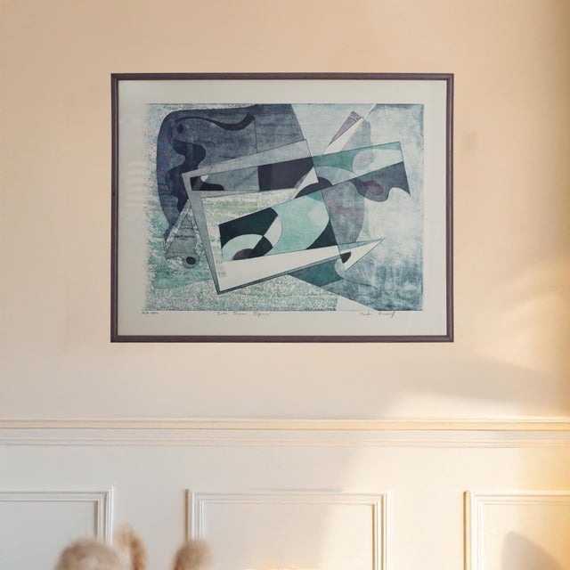 Cecelia Leiseroff (American, 1930–2019) Title: Into Inner Space Date: 1989 Medium: Color intaglio print (etching and...