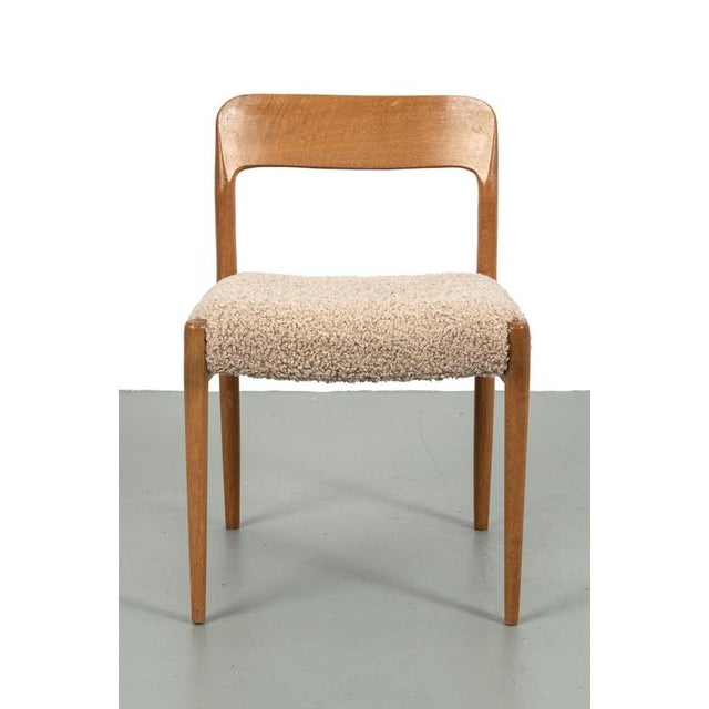 Vintage Side Chair by Niels Møller For Sale - Image 5 of 9