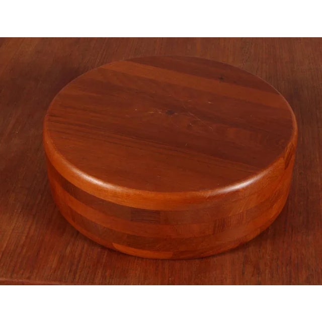 1960s Bowl in Teak, 1960s For Sale - Image 5 of 6