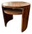 Early Art Deco Burlwood Table For Sale