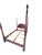 Vintage Solid Wood Queen Four Poster Bed With Turned Posts – Classic Traditional Style For Sale - Image 13 of 13