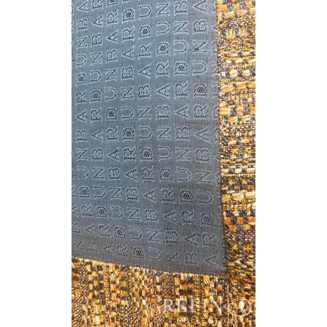 Edward Wormley for Dunbar Mid-Century Modern Walnut Settee With Original Jack Lenor Larsen Upholstery, Circa 1950s–1960s For Sale - Image 13 of 13