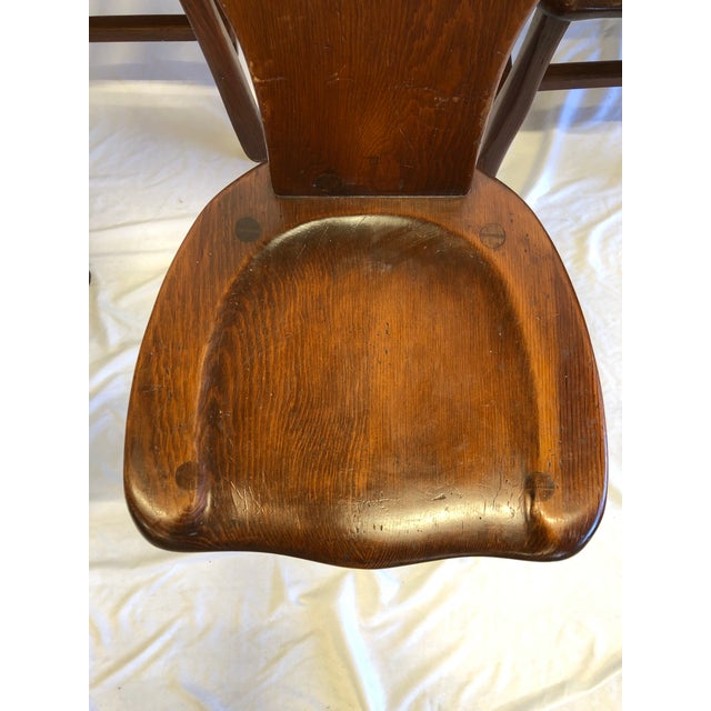 Wood 1960s W.R. Dallas Ranch Dining Table and Chairs For Sale - Image 7 of 11