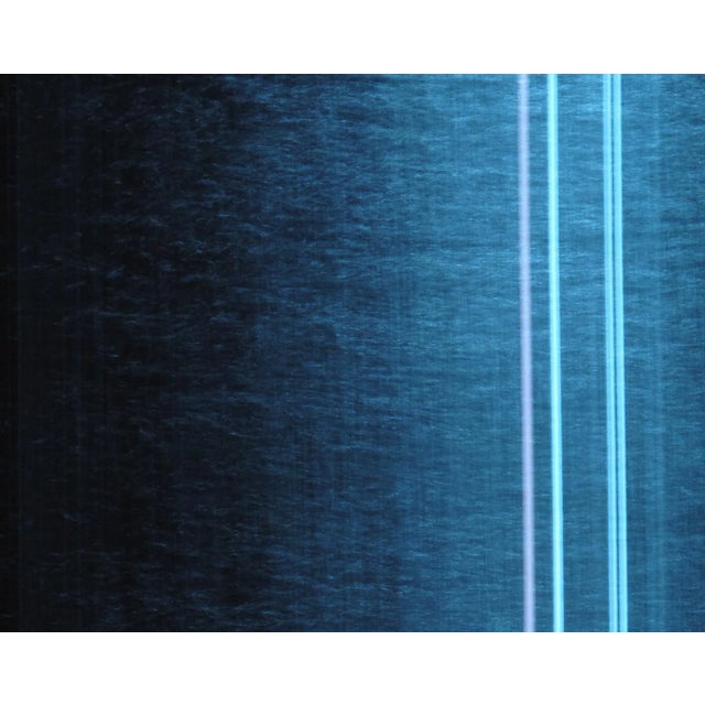 This large 40" x 30" abstract photographic print is by designer/artist/photographer Joseph Fountain, and was made in 2015....