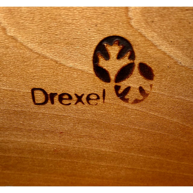 Drexel Mahogany Bachelors Chest Three Drawer Block Front Georgian Dresser 70s For Sale - Image 14 of 14