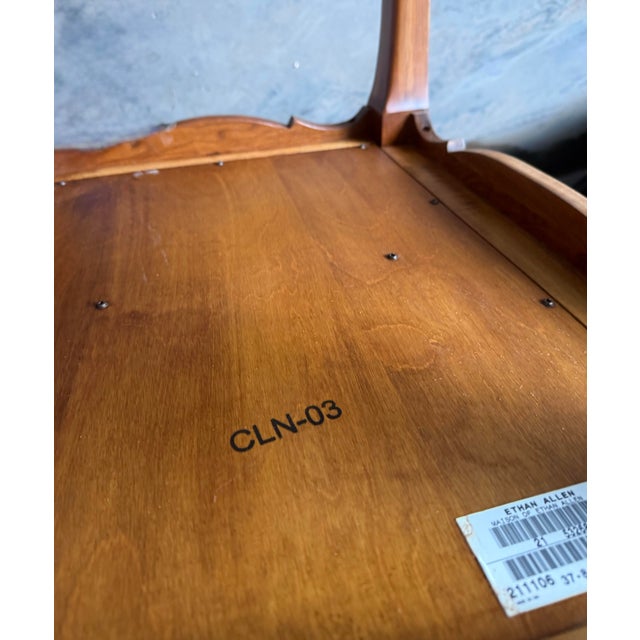 Mid 20th Century Ethan Allen Madison French Country Side Table For Sale - Image 11 of 12