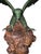 Asian Monumental 20th Century Chinese Spinach Jade Carved Eagle on Naturalistic Base For Sale - Image 3 of 11