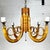 Vintage Bamboo Rattan Chandelier For Sale - Image 10 of 11