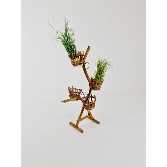 Contemporary German Plant Stand, 1950s For Sale - Image 3 of 11