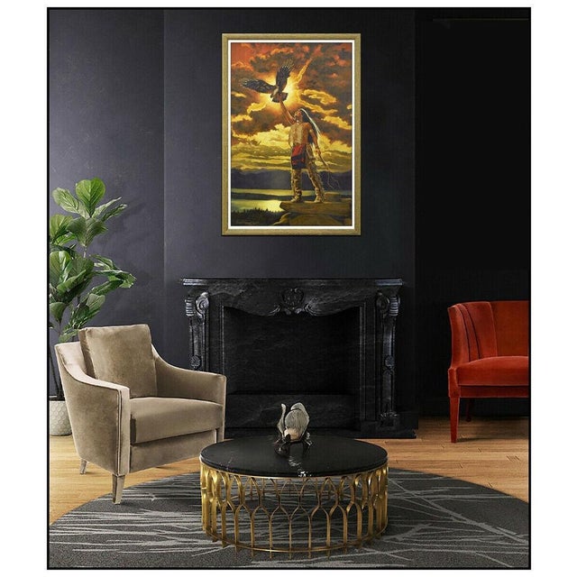 Message us to inquire about custom framing options! (Included for free with every purchase) The artwork here, "The Passage...