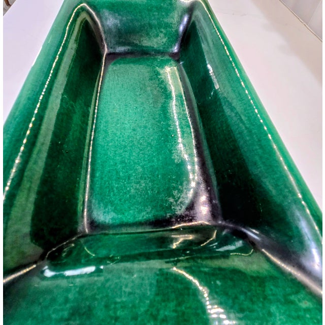 Walter Wilson Pasadena California Pottery Tray #510 — Signed MCM Mid-Century Studio Ceramic Dish For Sale - Image 4 of 10