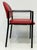 Postmodern Vintage Upholstered Steel Dining Armchairs, Set of 4, Usa For Sale - Image 4 of 9