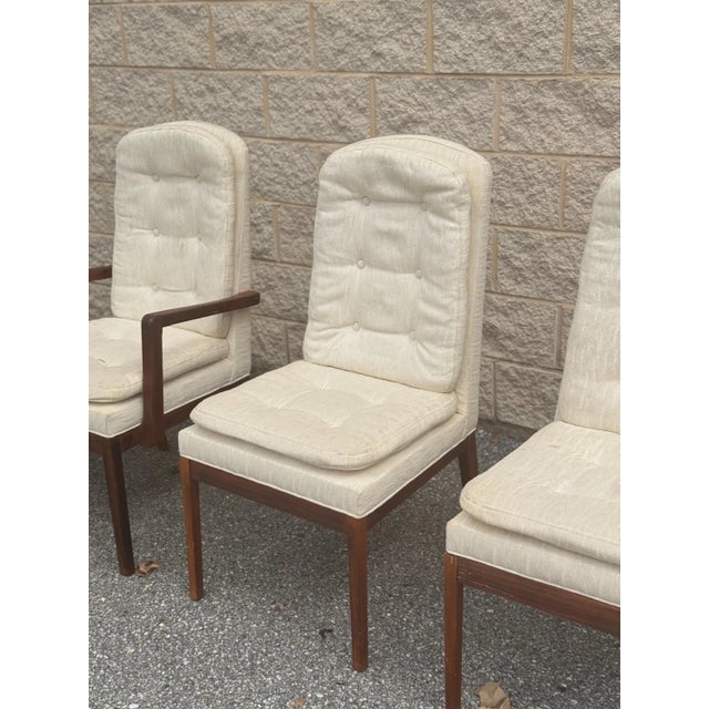Mid-Century Modern Set of 4 Mid-Century Modern Teak Dining Chairs For Sale - Image 3 of 8
