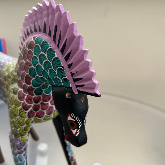 2010s Mexican Hand Painted Horse For Sale - Image 5 of 5