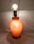 Metal French Table Lamp with Etched Glass For Sale - Image 7 of 17
