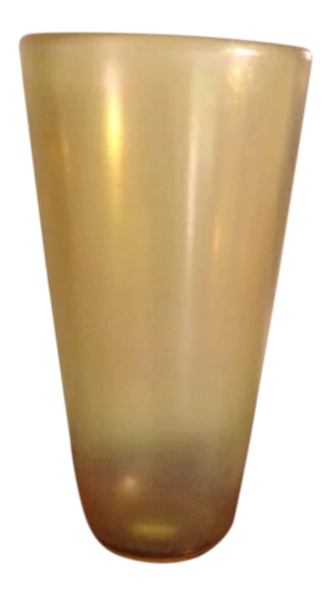 Vintage Formia Murano Oversized Vase 14 3/4 Tall