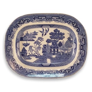 Blue Willow Ware Platter For Sale