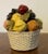 Antique Early 19th Century English Staffordshire Creamware Pearlware Basket of Fruit For Sale - Image 12 of 12