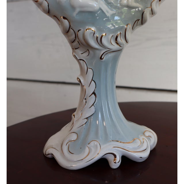 Baroque Ceramic Pieces in Capodimonte Ceramic, 1950s, Set of 5 For Sale - Image 9 of 18
