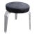 Mid 20th Century Acrylicone Lucite Vanity Stool For Sale