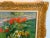 Green Early 20th Century French Floral Still Life Oil Painting by Emile Baudoux, Framed For Sale - Image 8 of 13