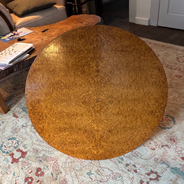 Amber Early 20th Century Deco Style Biedermeier Occasional Table For Sale - Image 8 of 8