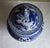 Pair of Early 20th Century Antique Asian Blue & White Temple Jars Phoenix Dragon For Sale - Image 4 of 12