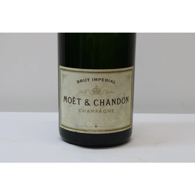 C. 20th Century Moet & Chandon display champagne bottle.