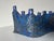 Ceramic 1990’s Vintage Handmade Blue Glazed Studio Pottery Ceramic Sculptural Menorah For Sale - Image 7 of 12