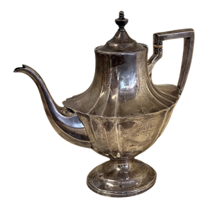 Antique Mauser Mfg. Co. Sterling Silver Coffee Pot 2 Pint 925 Fine
