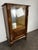 Oak Display Cabinet with Fluted Columns in the style of Dudouyt, 1930s For Sale - Image 4 of 9