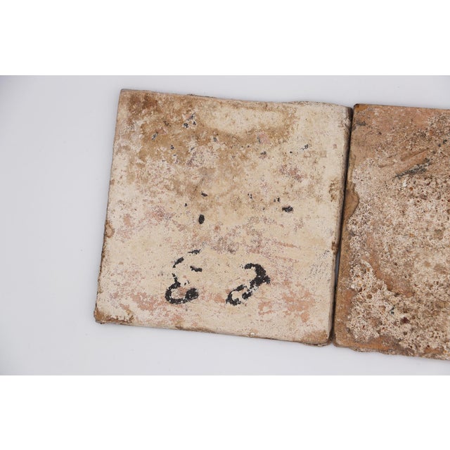 18th Century Set of Three Baroque Tiles, Portuguese For Sale - Image 12 of 14