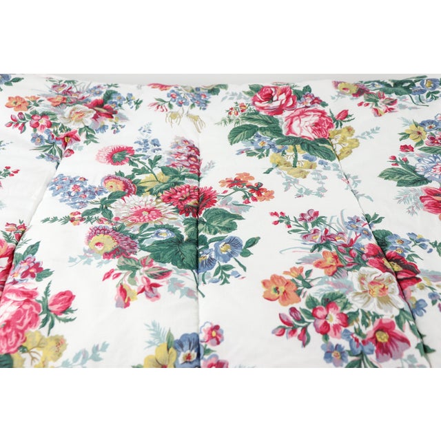 Ralph Lauren Vintage Ralph Lauren Elaine Floral Comforter Full / Queen For Sale - Image 4 of 6