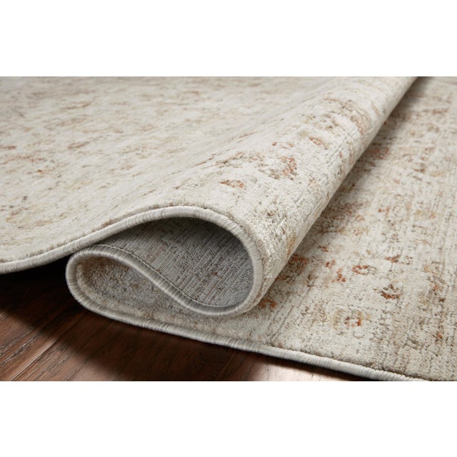 Loloi Rugs Amber Lewis x Loloi Honora Beige / Spice 6'-7" x 9'-2" Area Rug For Sale - Image 4 of 7