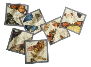 Specimen Cocktail Napkins, Set/6