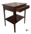 Vintage Craftique Chippendale Style Solid Mahogany Nightstand / Side Table For Sale - Image 9 of 11