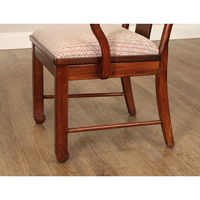 Bernhardt Chinese Style Set of Four Yoke Back Dining Chairs For Sale - Image 13 of 18