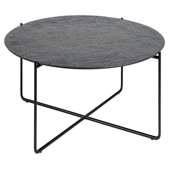 Black Coccodrillo Bronze Isola 600 Coffee Table by Disain1971 For Sale - Image 8 of 8