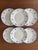 Ceramic Vintage Camille Pattern Dessert Plates by Sarreguemines & Digoin, 1950s, Set of 6 For Sale - Image 7 of 7
