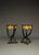 Italian Burl and Birch Wood Side Tables, 1950s, Set of 2 For Sale - Image 3 of 18
